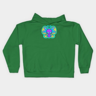 Smiling Butterfly Kids Hoodie